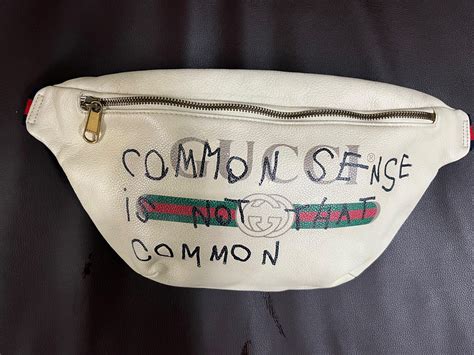 gucci common sense is not that common bag|dazed and confused Gucci.